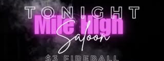 Mile High Saloon banner