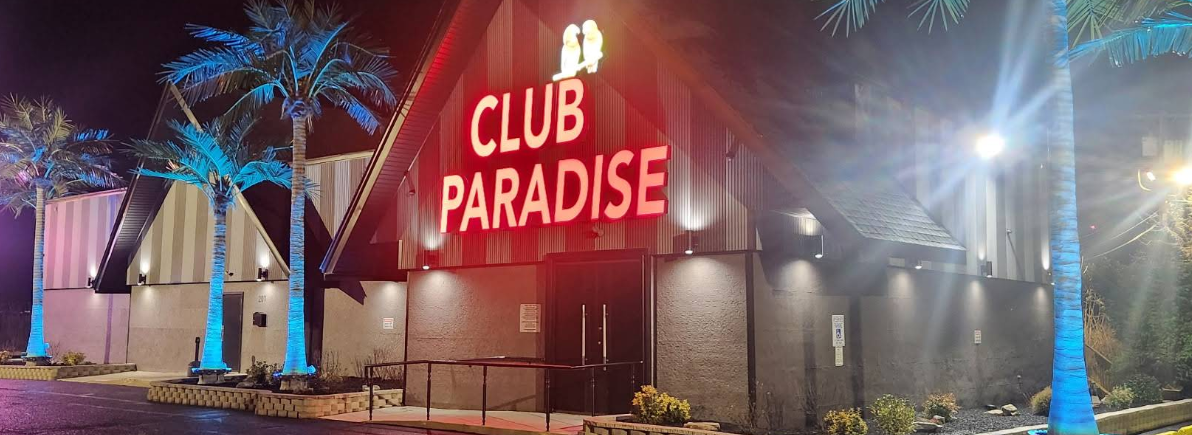 banner for Club Paradise Atlantic City