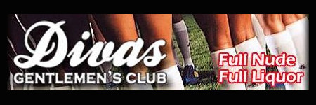 Diva's Gentlemens Club banner
