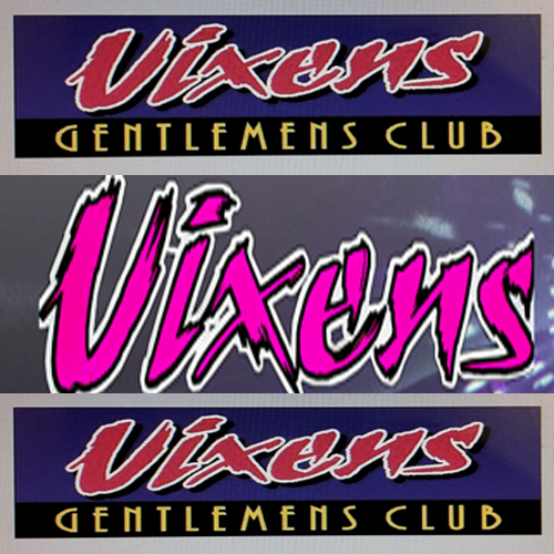 Logo for Vixens Gentlemen's Club, Martinsburg