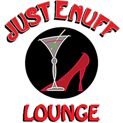 Logo for Just Enuff Lounge, King of Prussia