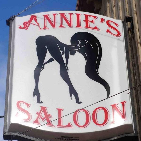 Logo for Annie's Saloon