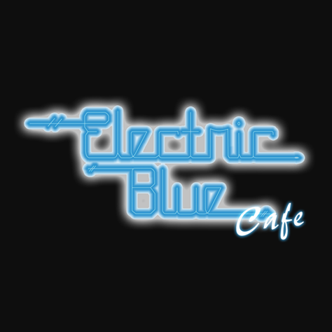 Logo for Electric Blue Cafe, Tolland