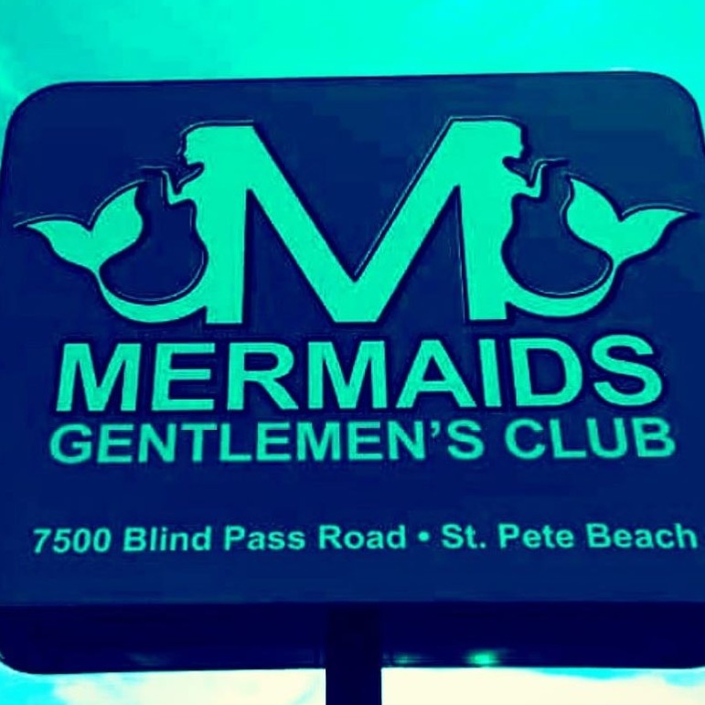 Logo for Mermaids Gentleman's Club, St Pete Beach