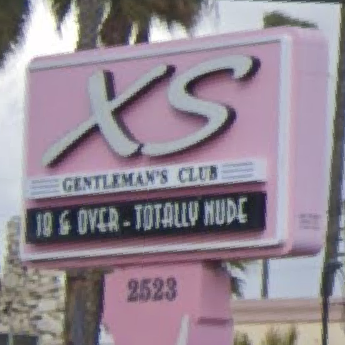 Logo for XS Gentlemen's Club, Wilmington