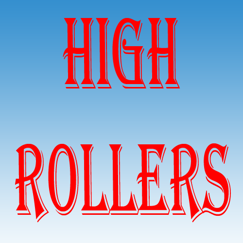 logo for High Rollers Gentlemen's Club