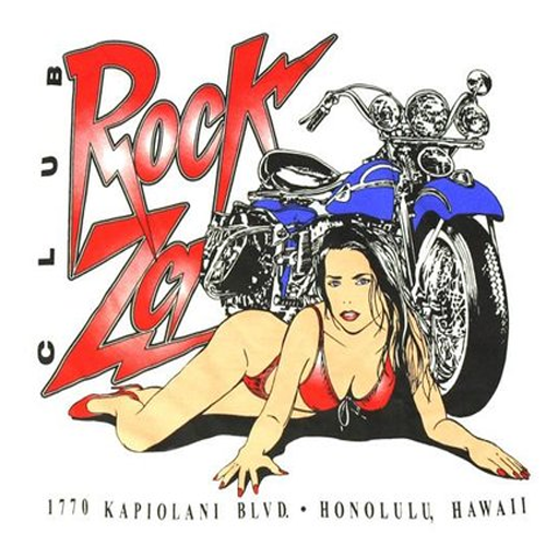 Logo for Club Rock-Za, Honolulu