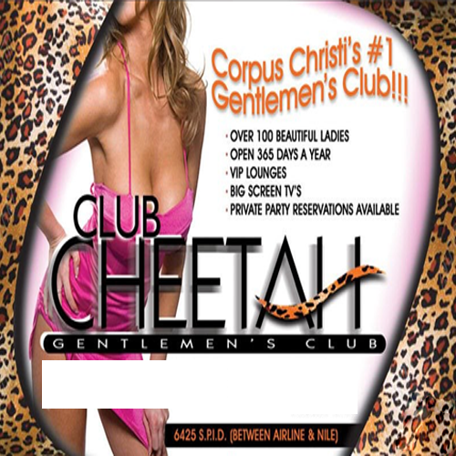 Logo for Club Cheetah, Corpus Christi