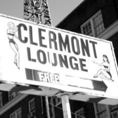 Logo for Clermont Lounge, Atlanta