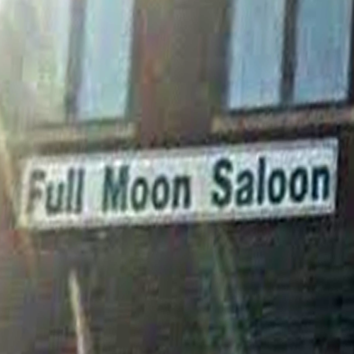 logo for Full Moon Saloon