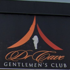 logo for Dr. Cave Gentlemen's Club