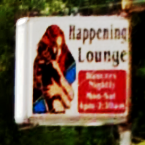 logo for Happening Lounge