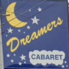 Logo for Dreamers Cabaret, Akron