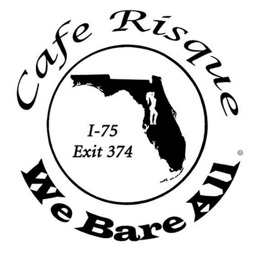 Logo for Cafe Risque, Micanopy