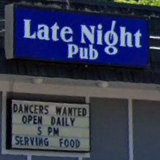 logo for Late Night Pub