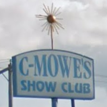 Logo for C-Mowe's Show Club, East St. Louis