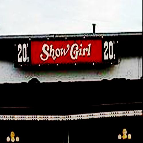 logo for Showgirl 20's Night Club