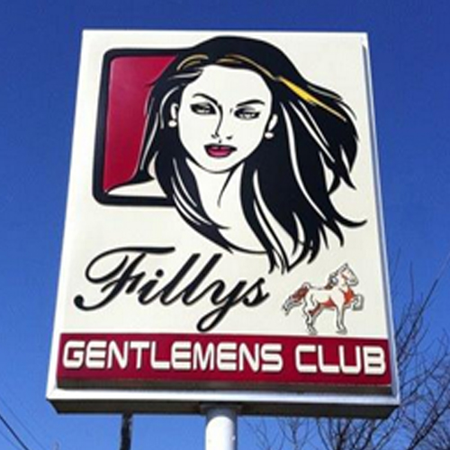 Logo for Filly's Gentlemens Club