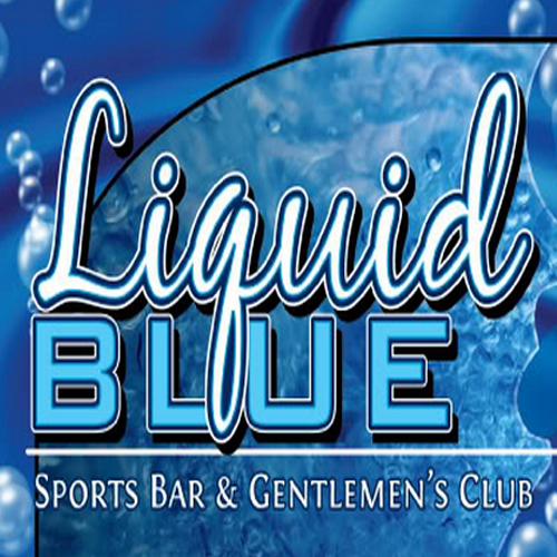 Liquid Blue Gentlemen's Club and Sports Bar logo
