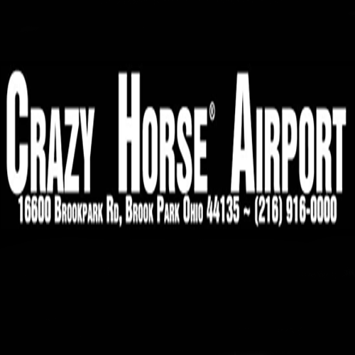 Logo for Crazy Horse, Brook Park