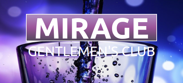 Logo for Mirage Gentlemen's Lounge, Farmingdale