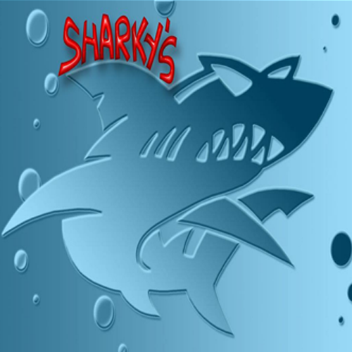 Logo for Sharky's Cabaret, Fayetteville
