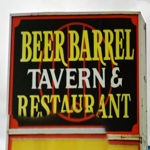 logo for Beer Barrel Restaurant & Lounge