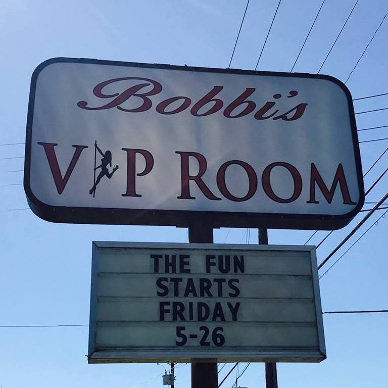 Logo for Bobbi's VIP Room