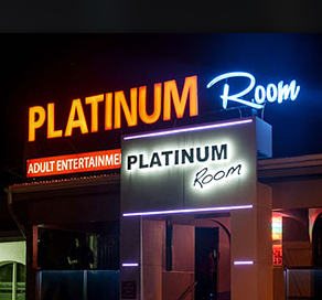 Logo for The Platinum Room