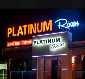 logo for The Platinum Room