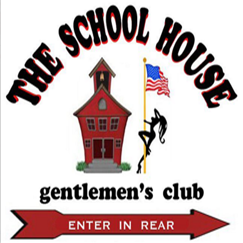 logo for The School House Bikini Bar