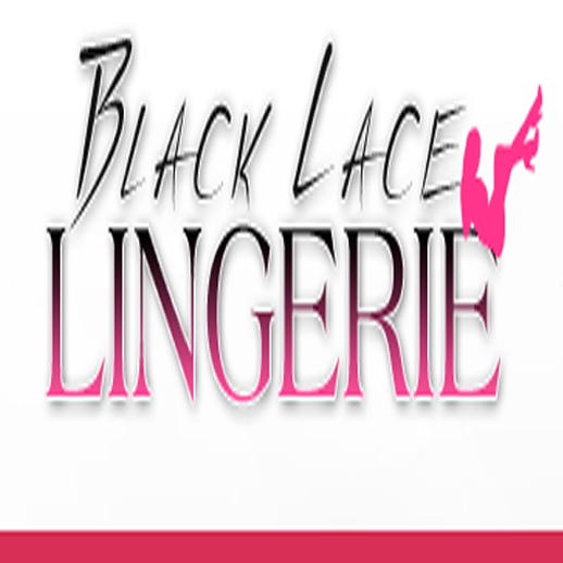 Logo for Black Lace Lingerie Boutique, Revere