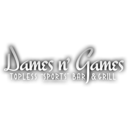 Logo for Dames n' Games, Van Nuys