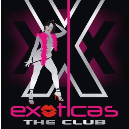 Logo for Exoticas the Club, St. Francis