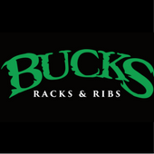 Logo for Bucks Racks & Ribs, Greenville