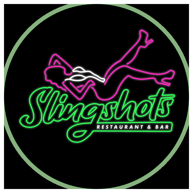 Logo for Slingshots Bar and Grill, Houston
