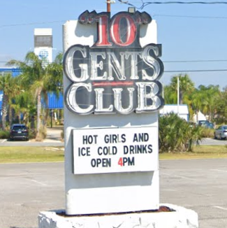 Club 10 Gentlemens Club logo