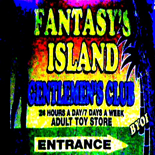 Logo for Fantasy's Island Gentlemen's Club, Duncannon