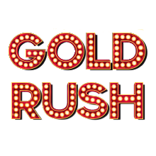 Logo for Gold Rush Cabaret, Miami