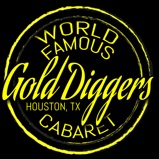 Logo for Gold Diggers Cabaret, Houston