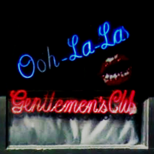 logo for La-La's Gentlemens Club