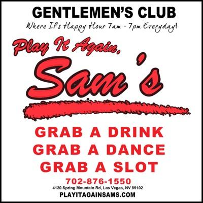 Logo for Play It Again, Sam's Cabaret, Las Vegas