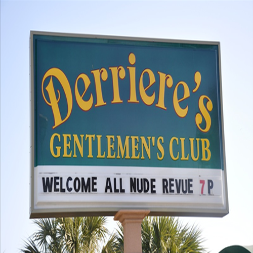 Logo for Derriere's Gentlemen's Club, Myrtle Beach