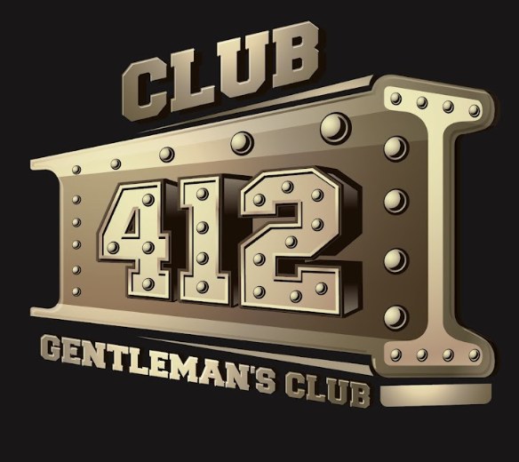 Logo for Club 412 Gentlemen's Club