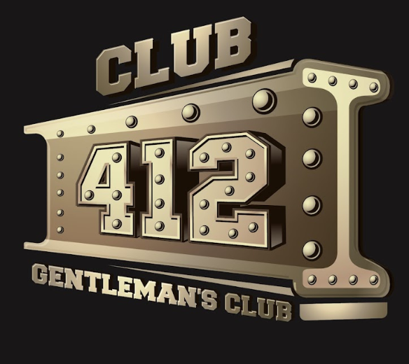 logo for Club 412 Gentlemen's Club