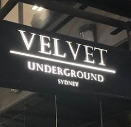 Logo for Velvet Underground Sydney
