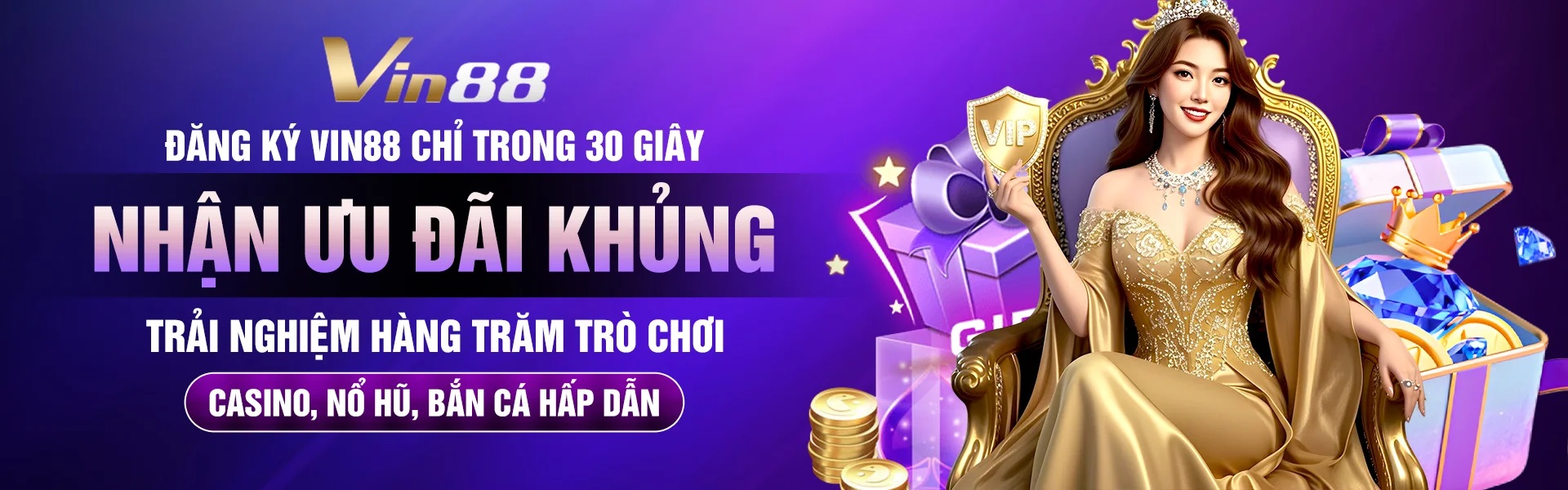 banner for vin88day1