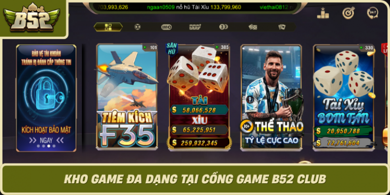 banner for b52clubzcc