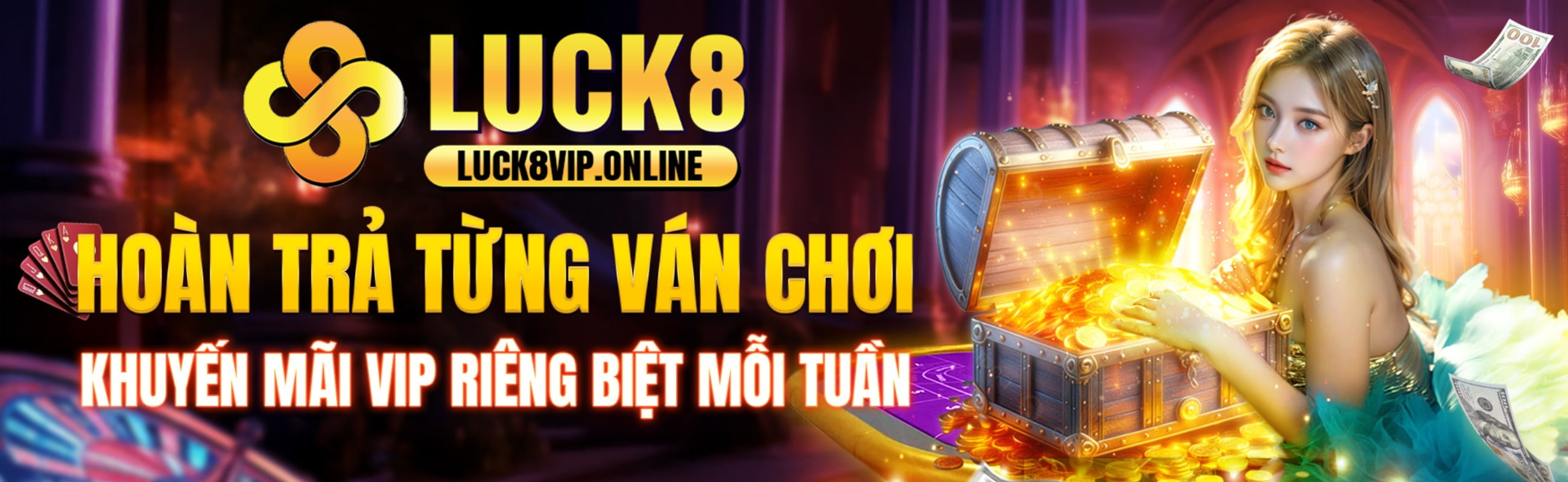 banner for luck8viponline