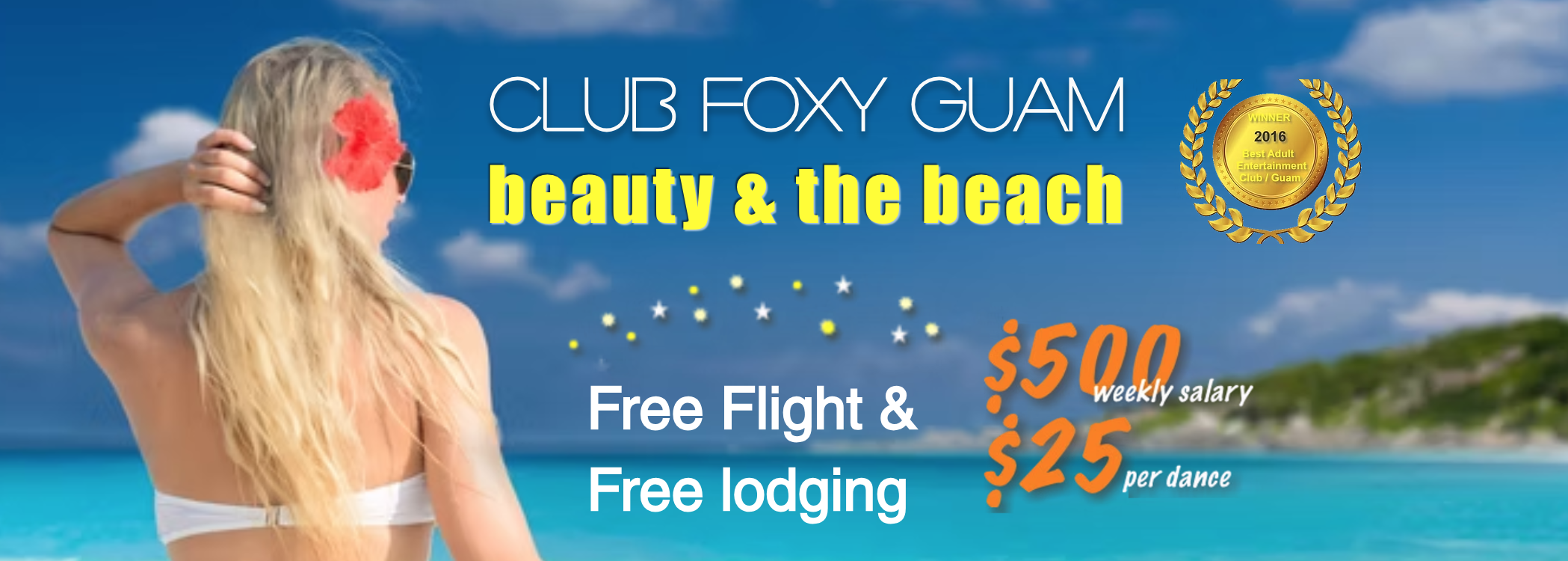 banner for ClubFoxyGuam